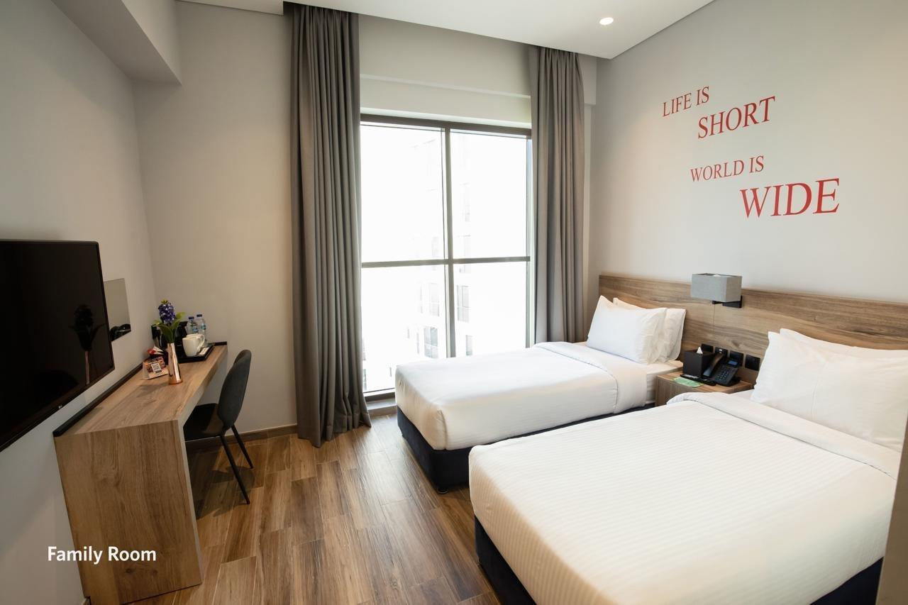 Kingsgate Al Jaddaf Hotel By Millennium Dubai Buitenkant foto