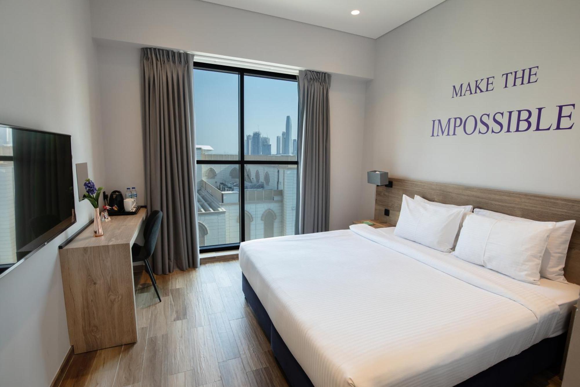 Kingsgate Al Jaddaf Hotel By Millennium Dubai Buitenkant foto