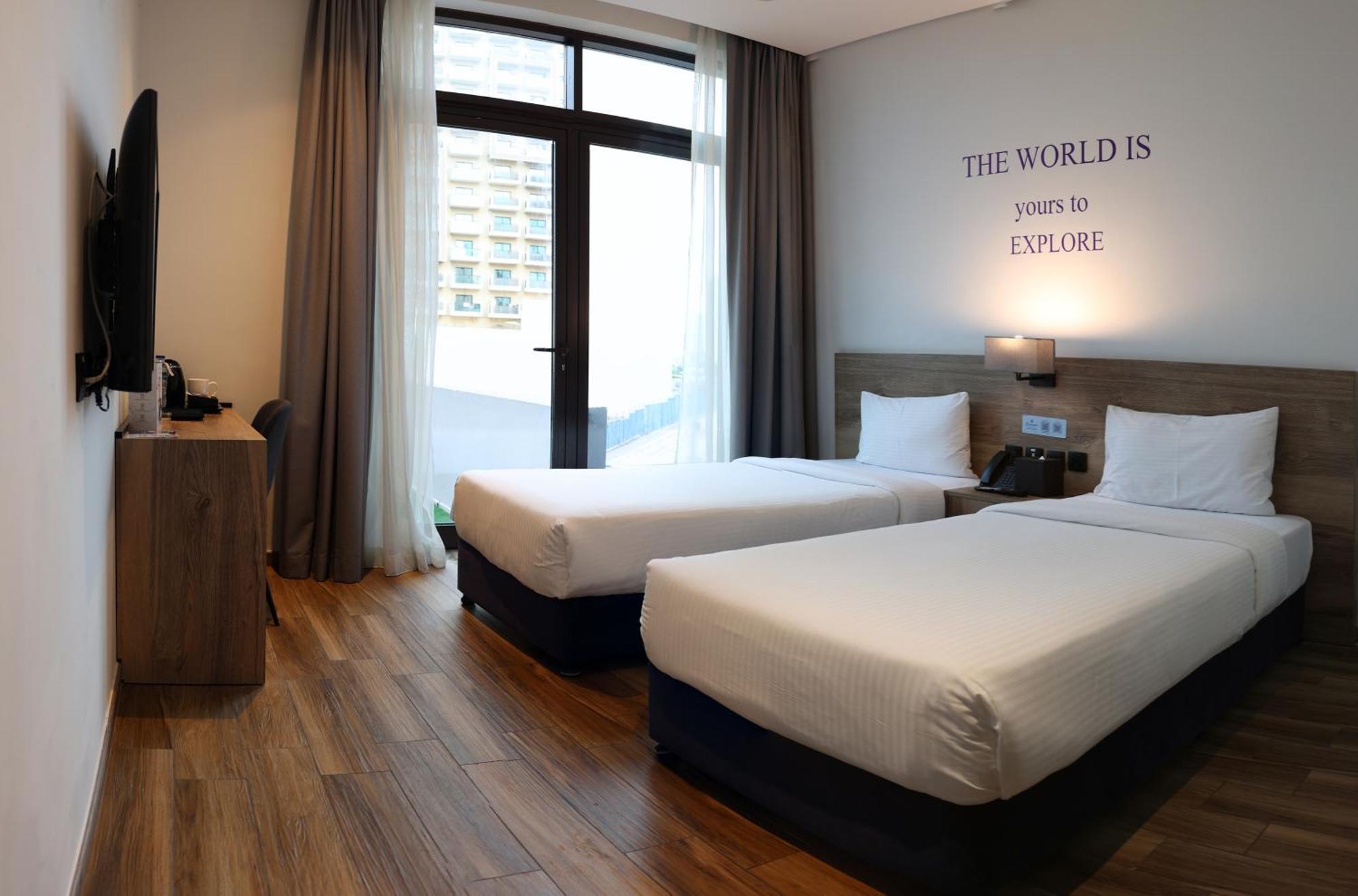 Kingsgate Al Jaddaf Hotel By Millennium Dubai Buitenkant foto