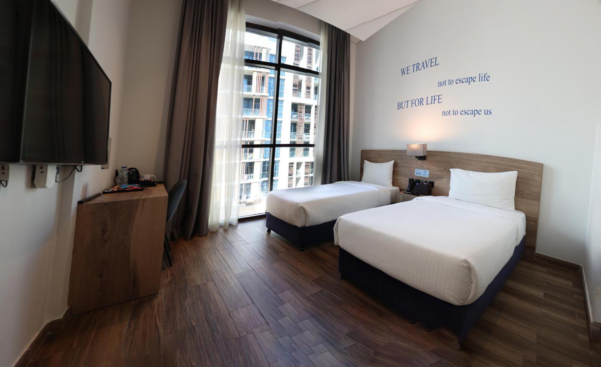 Kingsgate Al Jaddaf Hotel By Millennium Dubai Buitenkant foto