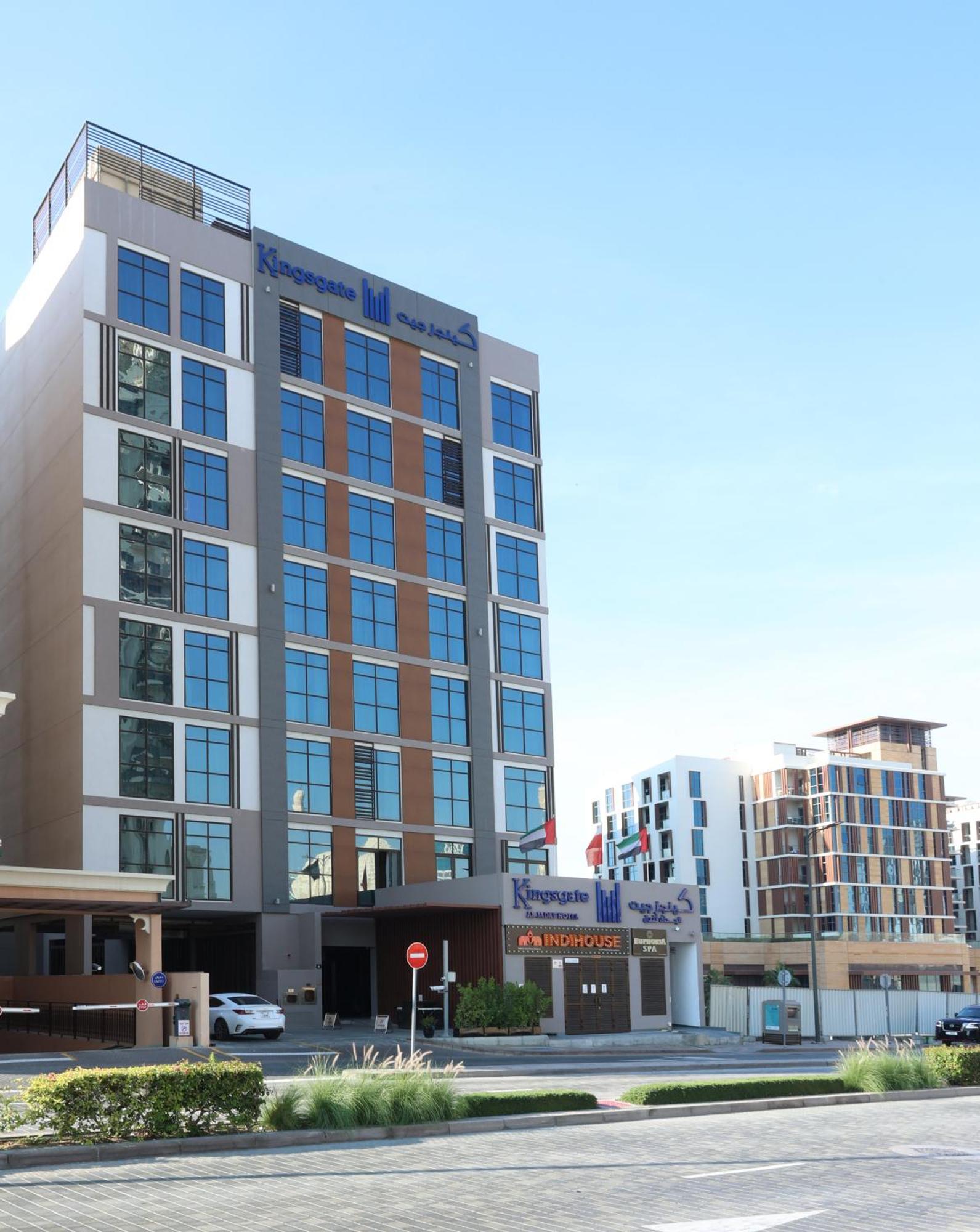 Kingsgate Al Jaddaf Hotel By Millennium Dubai Buitenkant foto